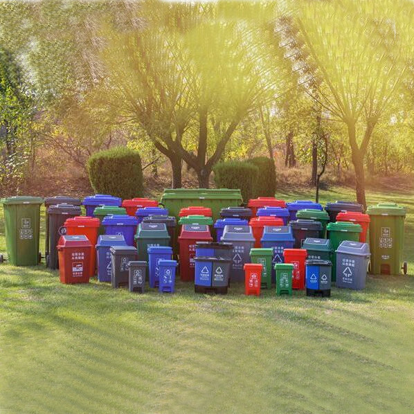分類塑料垃圾桶